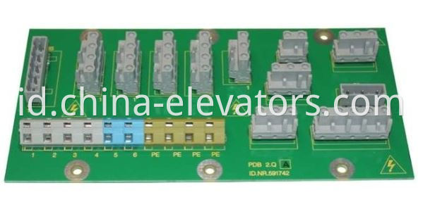 Schindler Elevator PDB 2.Q Board 591742